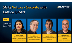 5G & Network Security with Lattice ORAN
