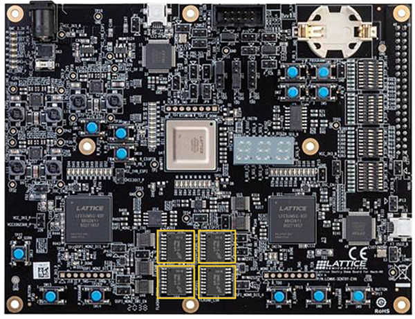 Lattice Sentry Demo Board for the Mach-NX FPGA