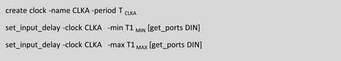 FPGA Input Path (Example 1) Code Block