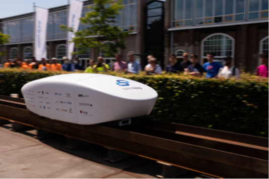 Swissloop 21/22 Pod “Lavinia Heisenberg” at European Hyperloop Week 2022