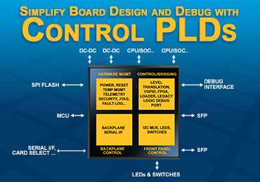 Simplify board design and debug with Control PLDs