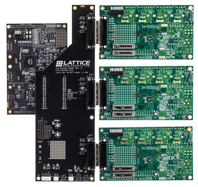 ASC Bridge Board with MachXO3-9400 Development Board and ASC Breakout Boards