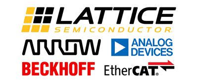 Secure Connected Motion Control Platform Logos