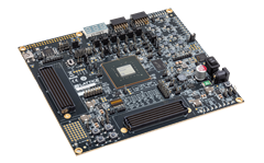 Lattice Avant-E Evaluation Board Side View