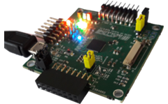 DPControl iCEVision Board Side View