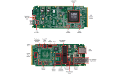 LatticeECP3 AMC Evaluation Board with details