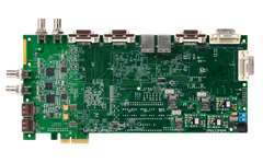 LatticeECP3 Video Protocol Board Bottom View