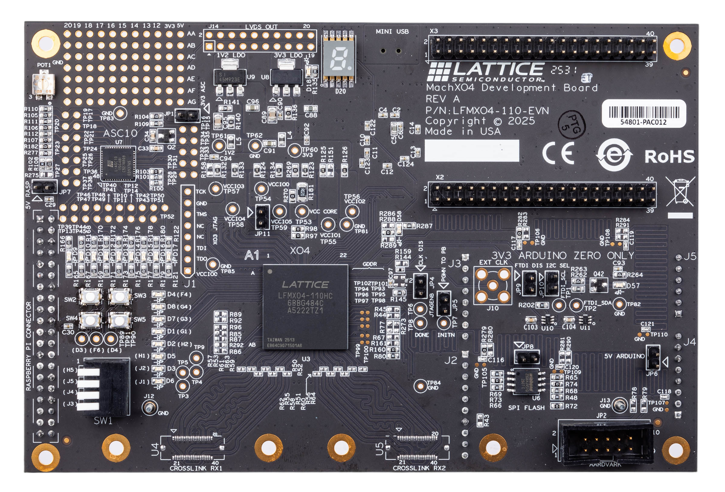MachXO4 Development Board