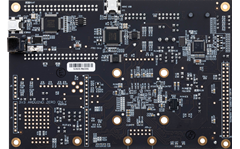 MachXO5-NX-15D Development Board Bottom View