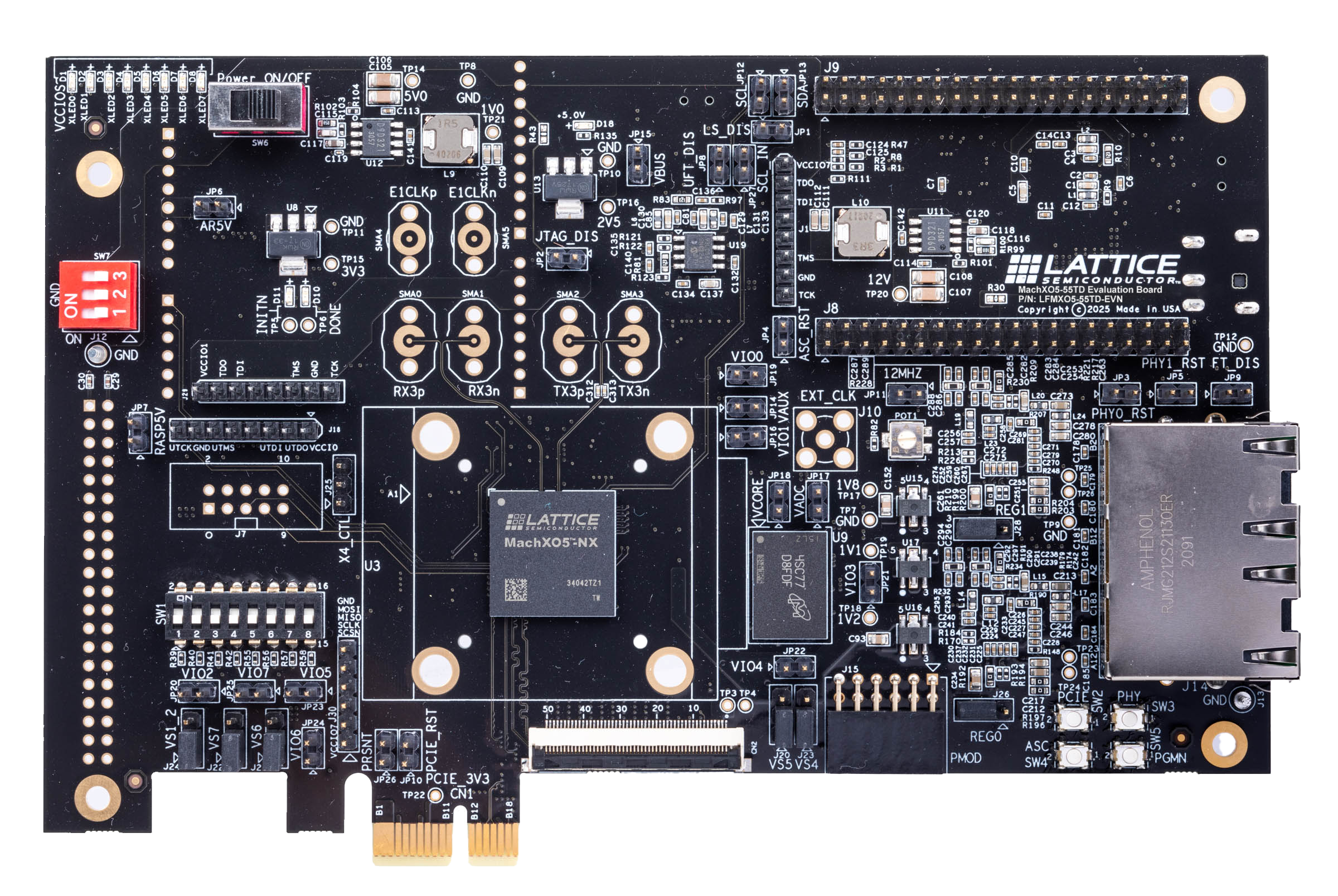 MachXO5-NX 55TD Evaluation Board