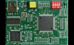 MachXO USB Starter Evaluation Board Photo