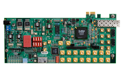 LatticeECP2M SERDES Evaluation Board Top View