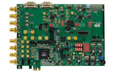 LatticeECP2M SMPTE SDI Evaluation Board Top View