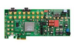 LatticeSC PCI Express x4 and x8 Evaluation Boards Top View