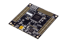 ispMACH 4256V Breakout Board Side View