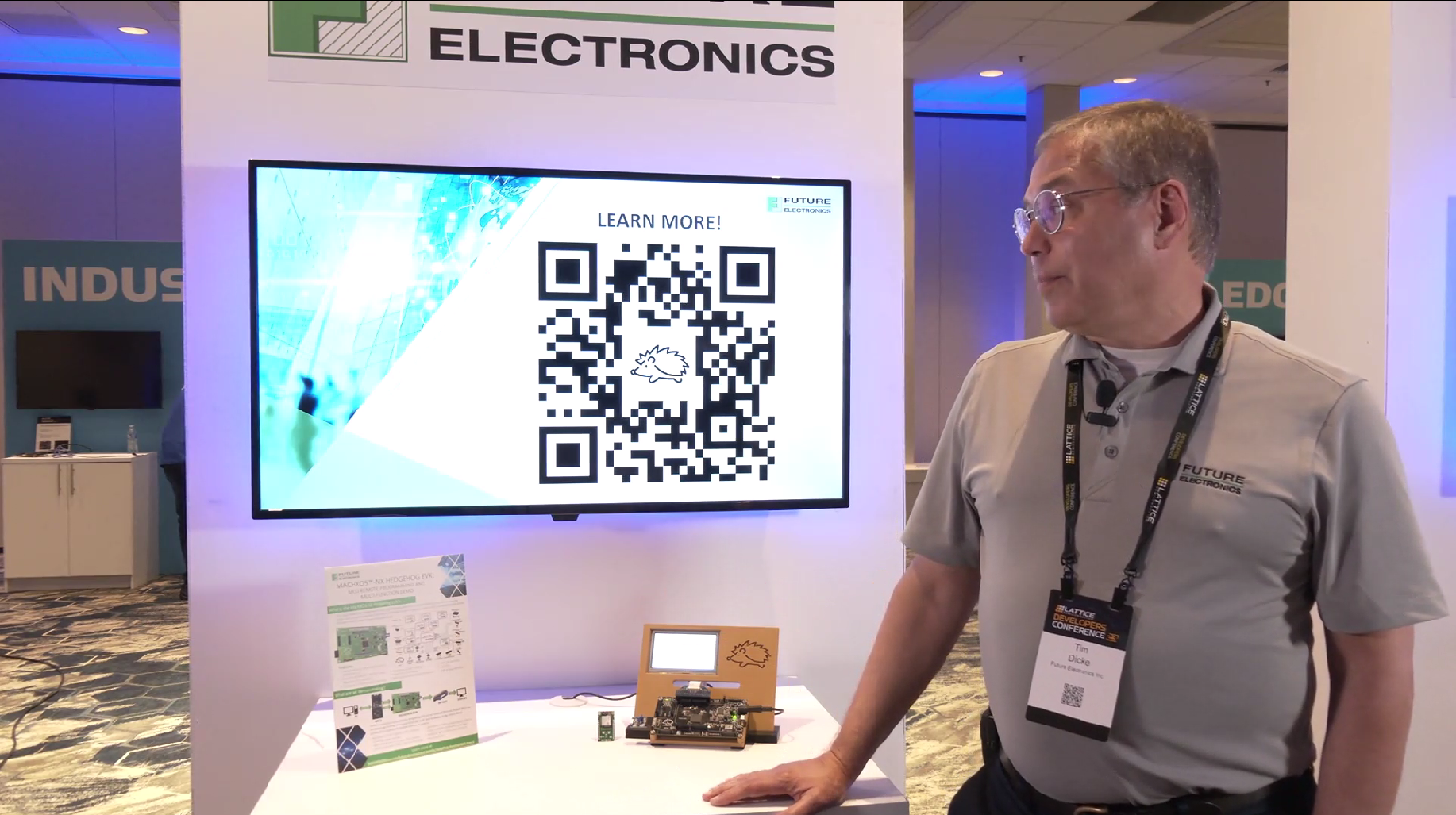Future Electronics MachXO5-NX Hedgehog EVK: MCU Remote Programming & Multi-Function Demo