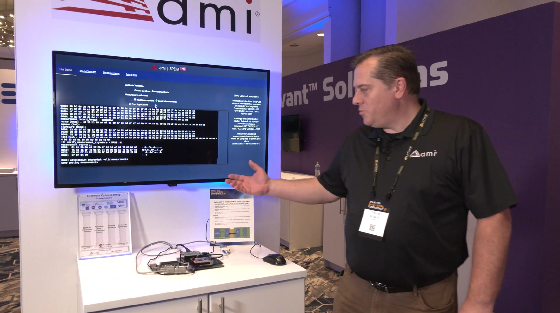 Lattice/AMI DC-SCM 2.0 Platform Root of Trust (PRoT) using LVDS Tunneling Protocol and Interface (LTPI)
