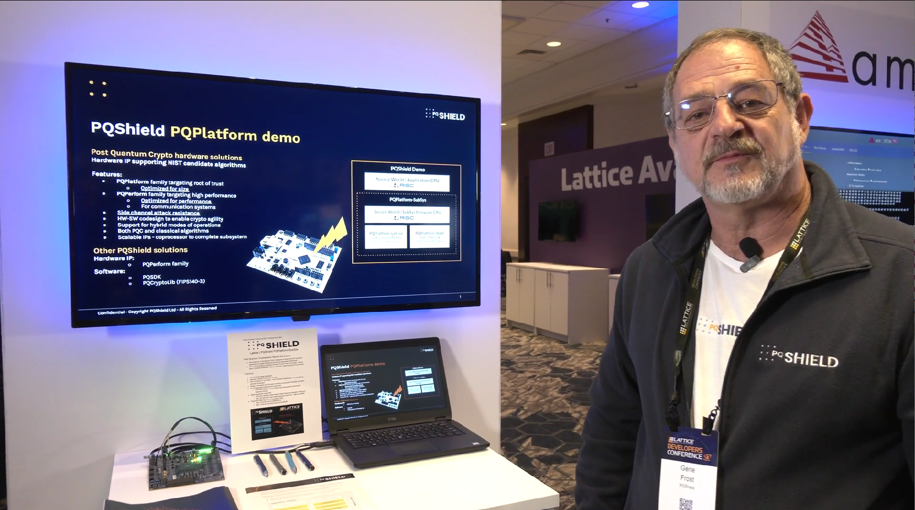 Post-Quantum Cryptography Secure Sub System