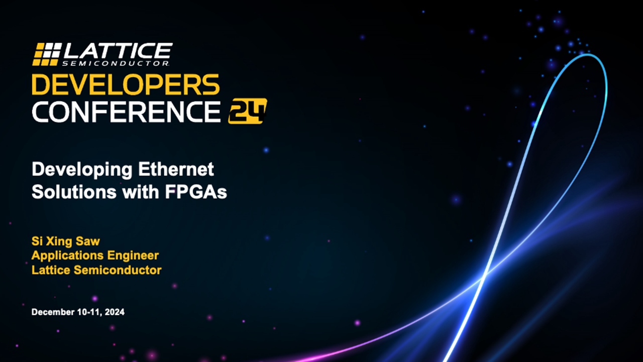 Developing Ethernet Solutions with FPGAs