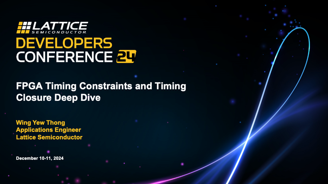 FPGA Timing Constraints & Timing Closure Deep Dive