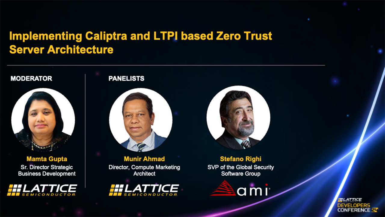 Implementing Caliptra and LTPI based Zero Trust Server Architecture