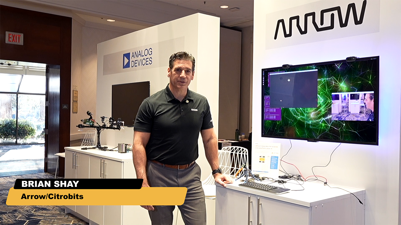 Arrow & Citrobits Cross-Platform Vision AI Workloads Enabled by Lattice CrossLinkU™-NX