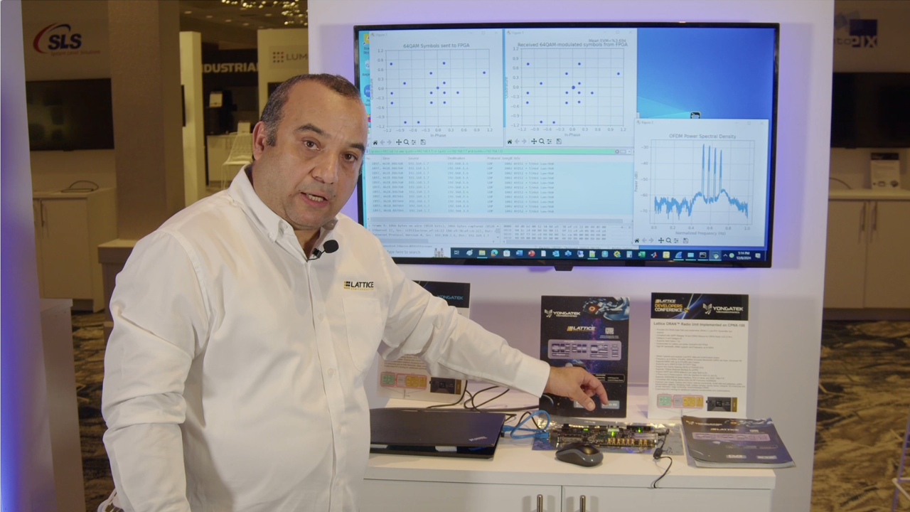 Yongatek Lattice ORAN™ Radio Unit Implemented on CPNX-100