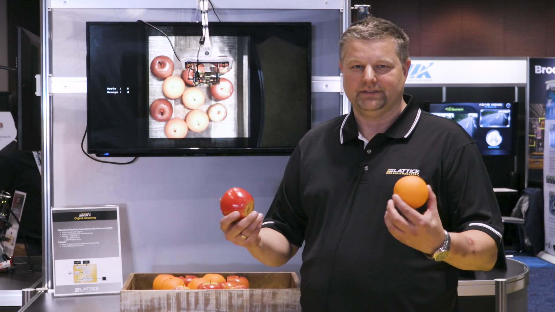 Object Counting Using ECP5 and CNNs