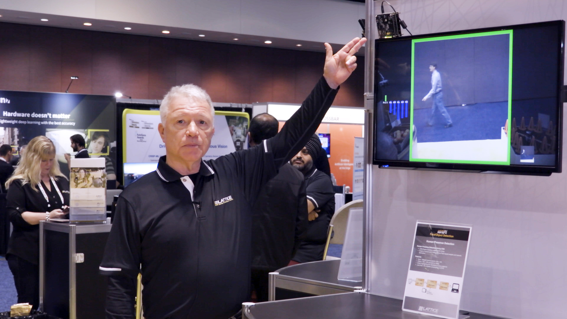 Human Presence Detection Using ECP5 and CNNs